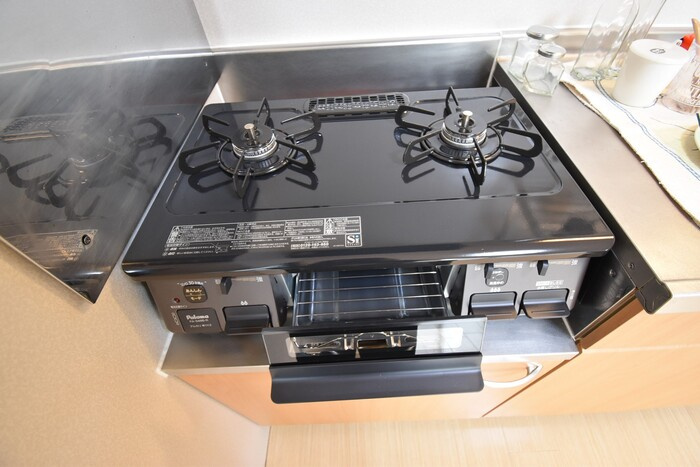 エクセレンスファミール木太 A棟|ガスコンロ