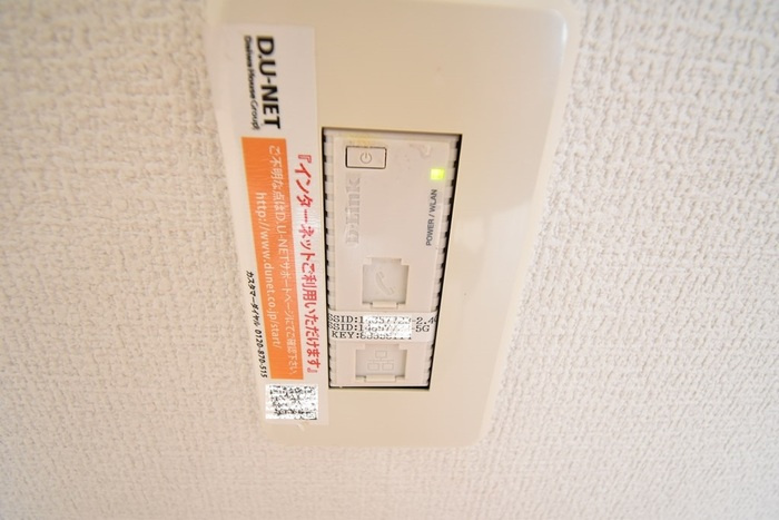 グリーンガーデン C棟|インターネット接続