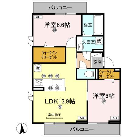 コルコバードの間取り