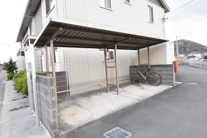 サンエスポアールのその他共用部分|駐輪場