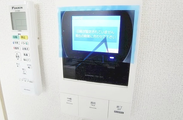 メルディア北綾瀬Ⅱのセキュリティ|モニター付きインターホンです。