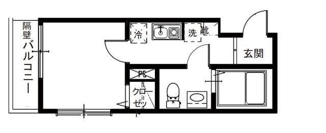 メルディア北綾瀬Ⅱの間取り|間取りです。