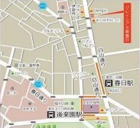 クレイシア文京春日の地図|地図