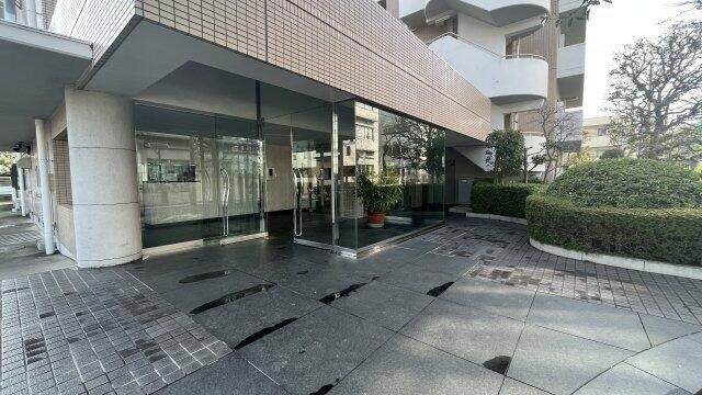 江戸川区平井２丁目の賃貸マンションのエントランス