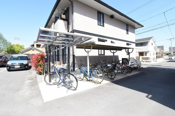 セジュール伏石 A棟のその他共用部分|駐輪場
