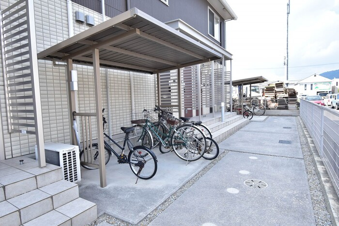 セジュール三条のその他共用部分|駐輪場