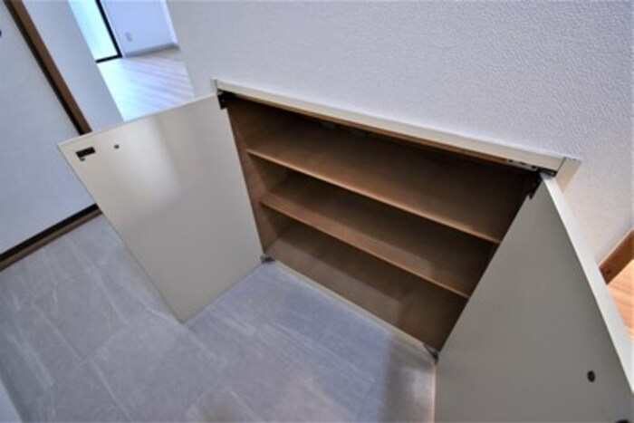 シートピア屋島 B棟の収納|シューズボックス