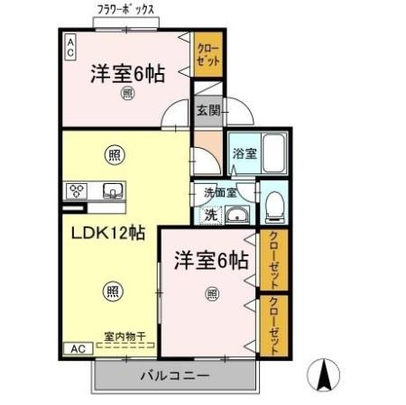 ドミール円座 B棟