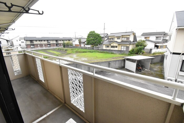 ドミール円座 B棟のバルコニー|バルコニー