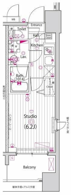 ガーラ・プレシャス川口並木の間取り