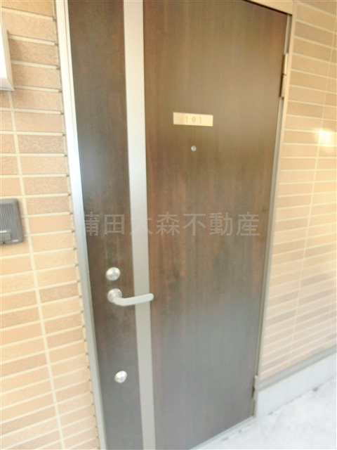バロス大森の玄関