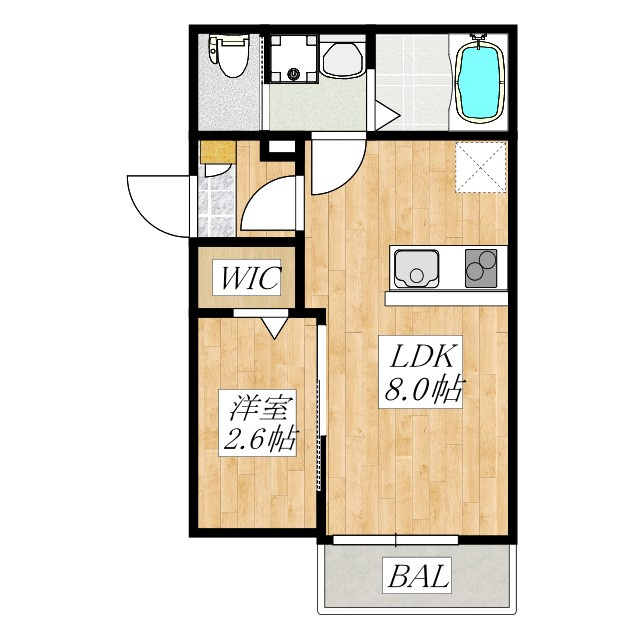 KEIAI RESIDENCE 日進の間取り|間取りです。