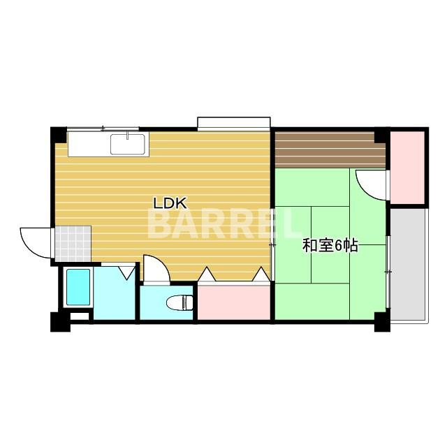 穂積マンション1号館の間取り