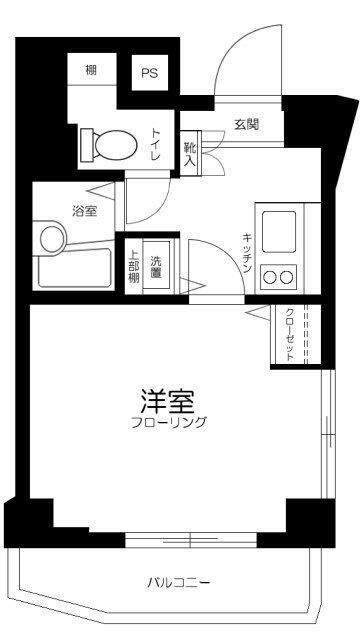 スカイコートヌーベル早稲田の間取り