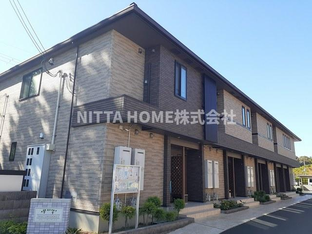 福知山市字長田のアパートの外観|ペット可◇エアコン２台や外部物置付き★