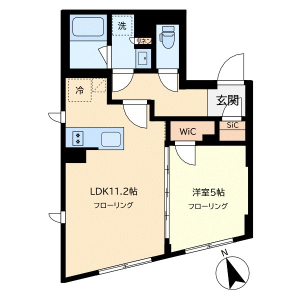 イプセ中目黒 の間取り