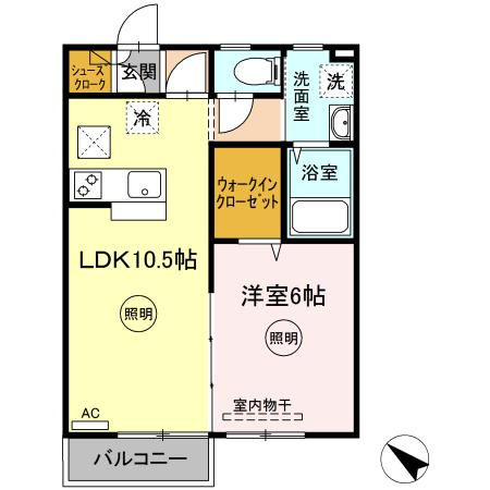 ファームライフ三谷の間取り