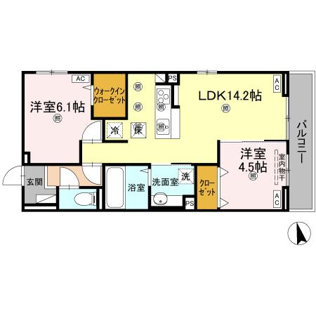メテオラの間取り