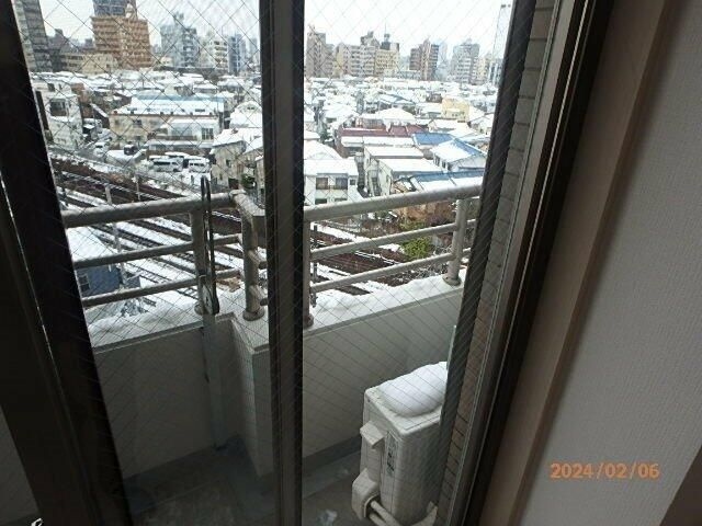 ディム東池袋のバルコニー