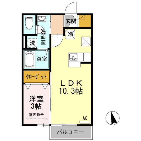 リビングタウン高松中央 B棟