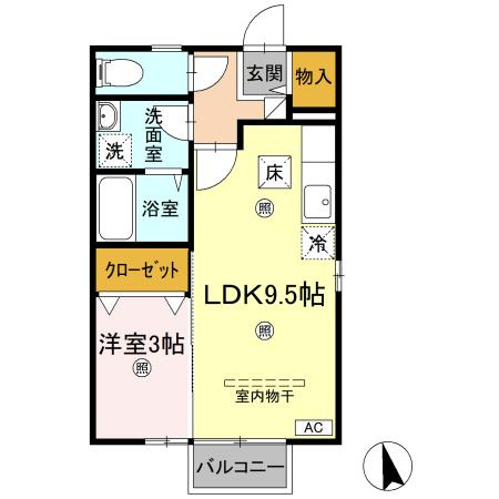 リビングタウン伏石 A棟