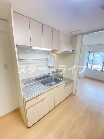 大阪市淀川区木川東４丁目の賃貸マンションのキッチン