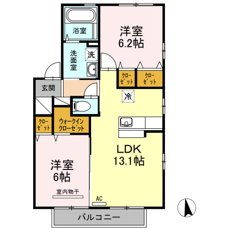 グラン・ノーブル C棟の間取り