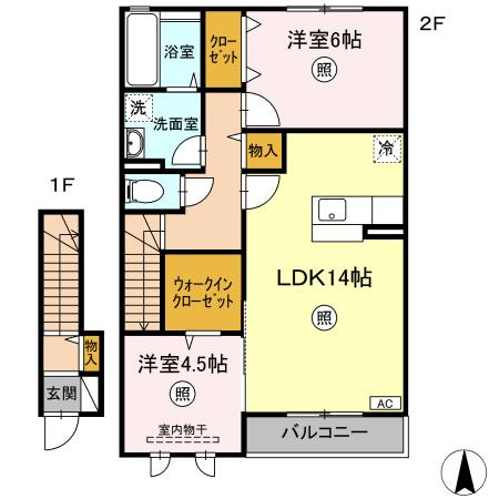 Fine Courtの間取り
