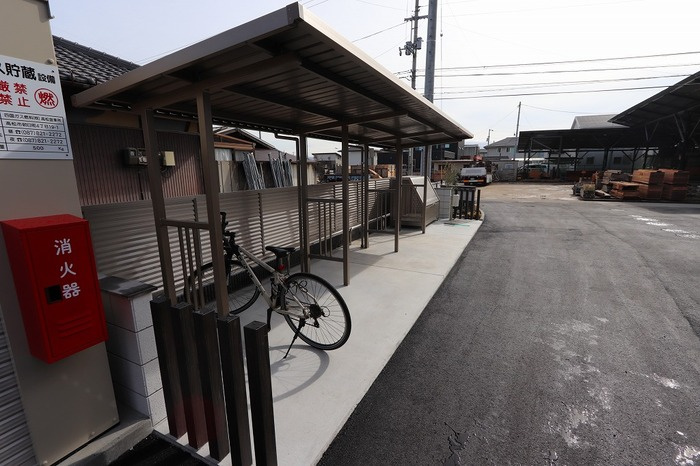 クレスト林 A棟のその他共用部分|駐輪場