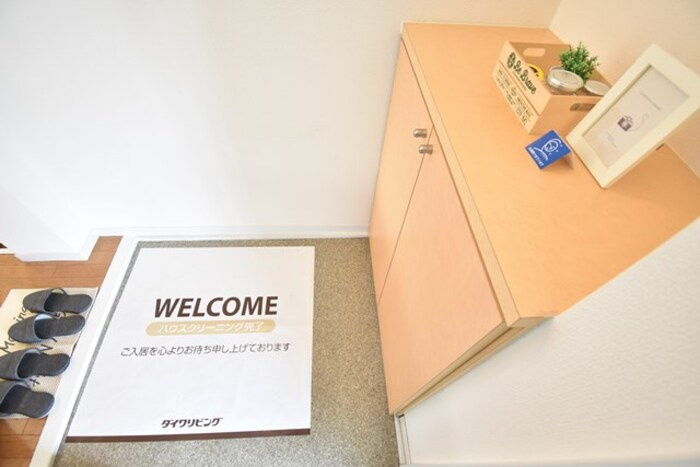 コーポメールブルーの玄関|玄関