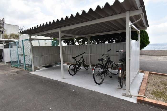 コーポメールブルーのその他共用部分|駐輪場