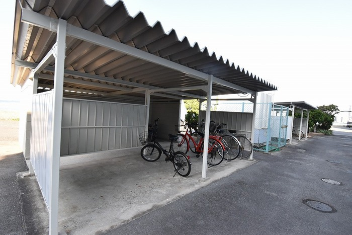 コーポメールブルーのその他共用部分|駐輪場
