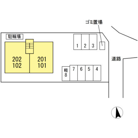 サンライズの区画図