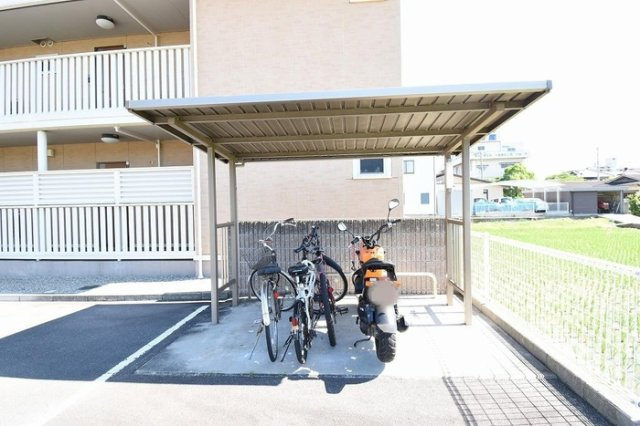セジュール杉山C棟のその他共用部分|駐輪場