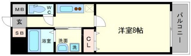 レグルス日本橋の間取り