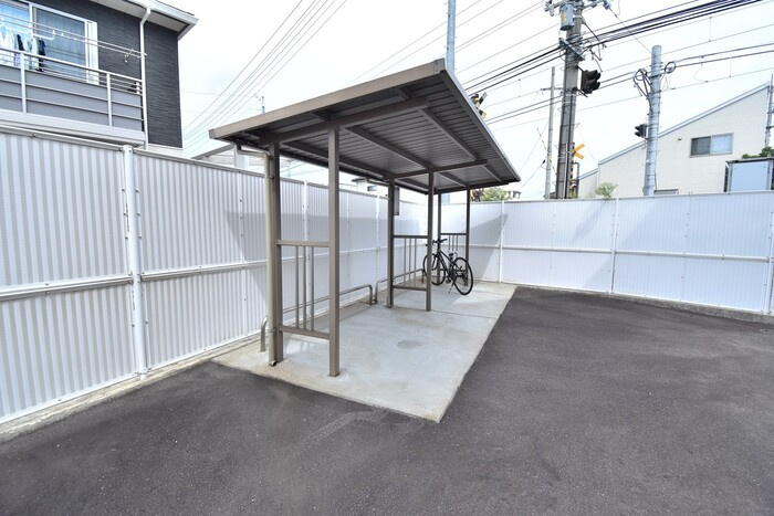ベルジュ三条のその他共用部分|駐輪場