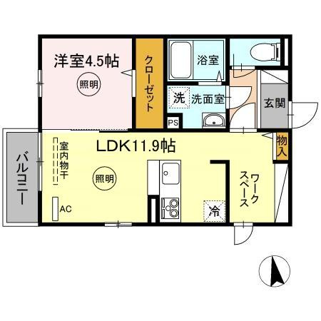 リバーフィールドの間取り