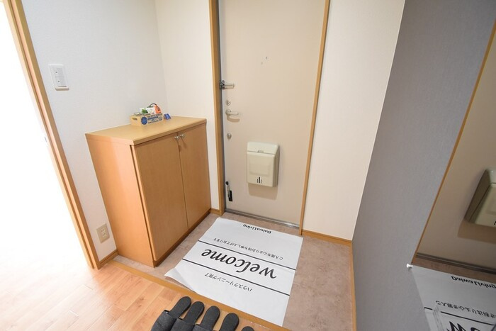リースランド松縄 Ｂの玄関|玄関