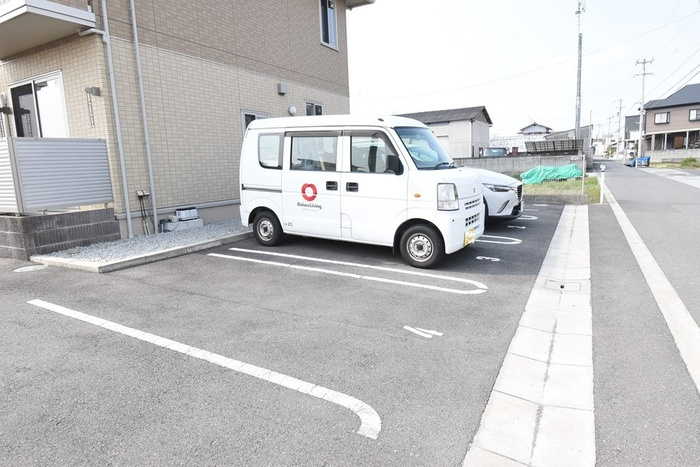 ルーラル タウン A棟の駐車場|駐車場