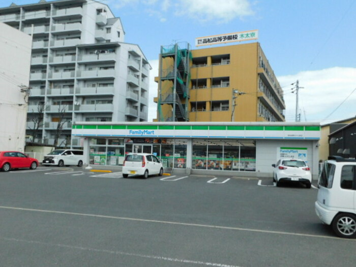 古都里 B棟|ﾌｧﾐﾘｰﾏｰﾄ高松国際ﾎﾃﾙ前店480ｍ