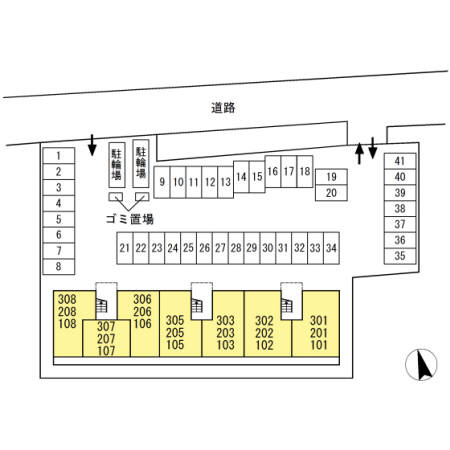 レジアスの区画図