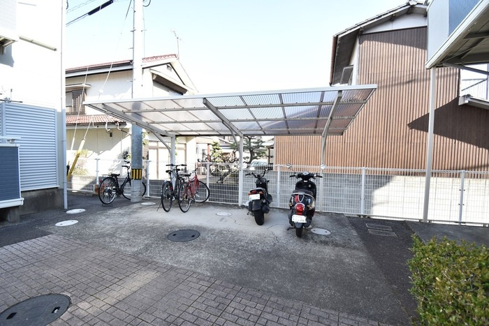 太田田園ハイツ D棟のその他共用部分|駐輪場