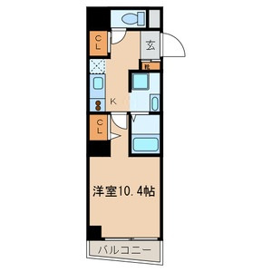 ボナール縁の間取り|間取りです。