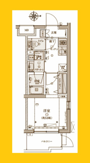 【間取り】 | リヴシティ妙蓮寺