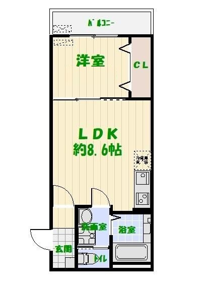 Ｎ．ｆｏｒｔｅ北松戸の間取り|間取りです。