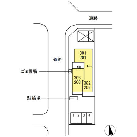 D-dreamの区画図