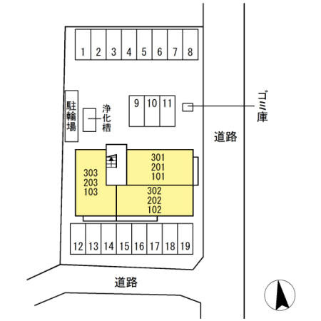 Refinadoの区画図