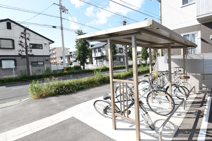 シャインポート屋島Ⅳ A棟のその他共用部分|駐輪場