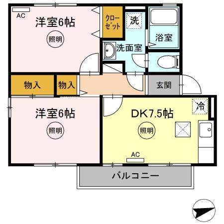 ビオトープ勝賀 A棟