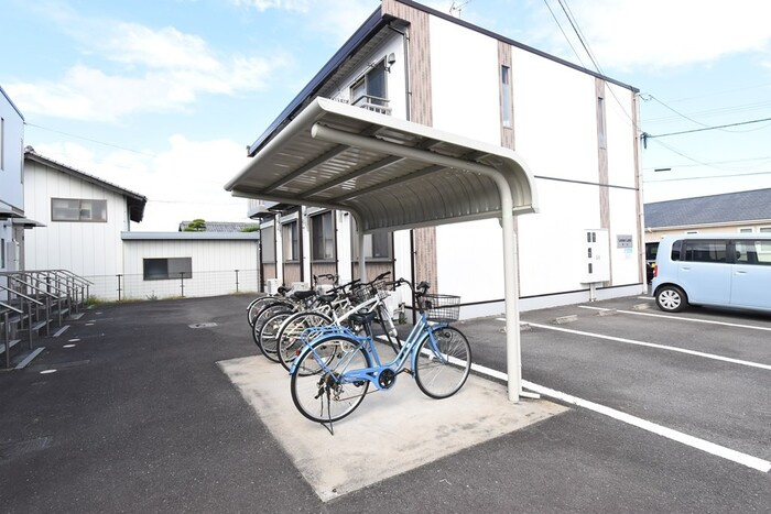 リースランド木太 Ｂのその他共用部分|駐輪場